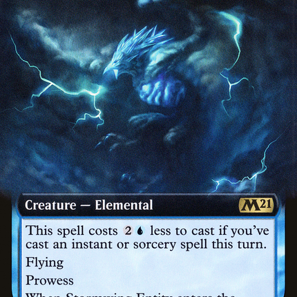 Stormwing Entity (M21-354) - Core Set 2021: (Extended Art)