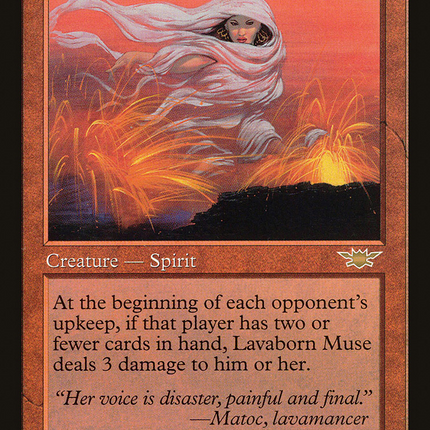 Lavaborn Muse (LGN-105) - Legions Foil