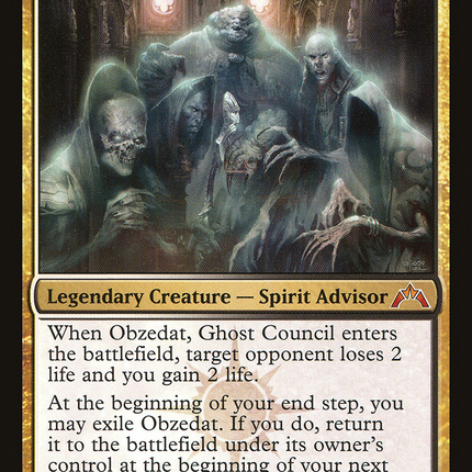 Obzedat, Ghost Council (GTC-182) - Gatecrash Foil