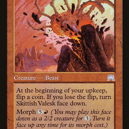 Skittish Valesk (ONS-231) - Onslaught Foil