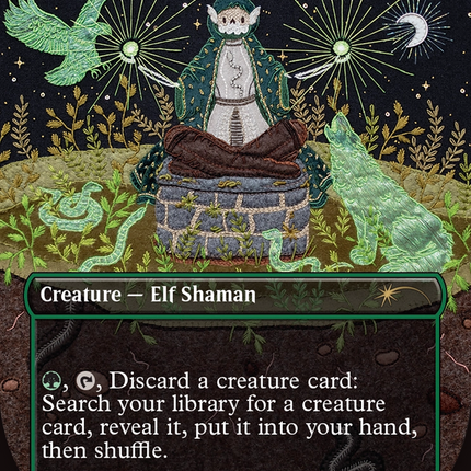 Fauna Shaman (SLP-041) - Secret Lair Showdown (Borderless)