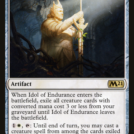 Idol of Endurance (M21-023) - Core Set 2021 Foil