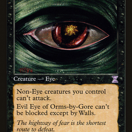 Evil Eye of Orms-by-Gore (TSB-042) - Time Spiral Timeshifted Foil