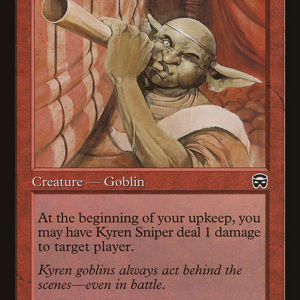 Kyren Sniper (MMQ-199) - Mercadian Masques Foil