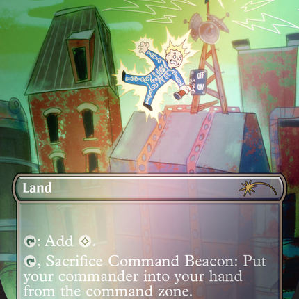 Command Beacon (SLD-1533) - Secret Lair Drop (Borderless) Foil