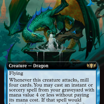 Diviner of Mist (TDC-060) - Commander: Tarkir: Dragonstorm: (Extended Art)