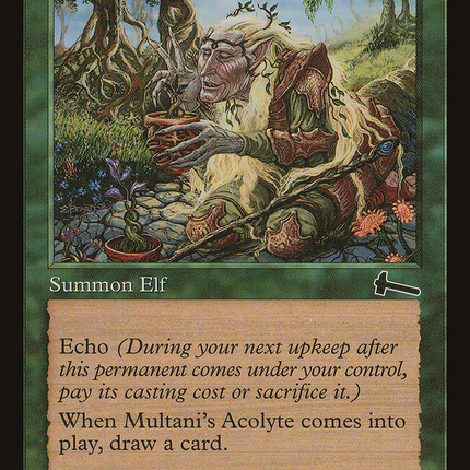 Multani's Acolyte (ULG-108) - Urza's Legacy Foil
