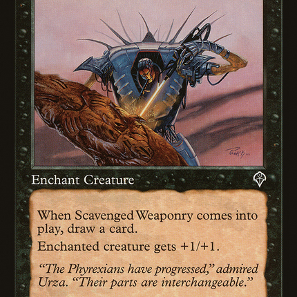 Scavenged Weaponry (INV-123) - Invasion Foil
