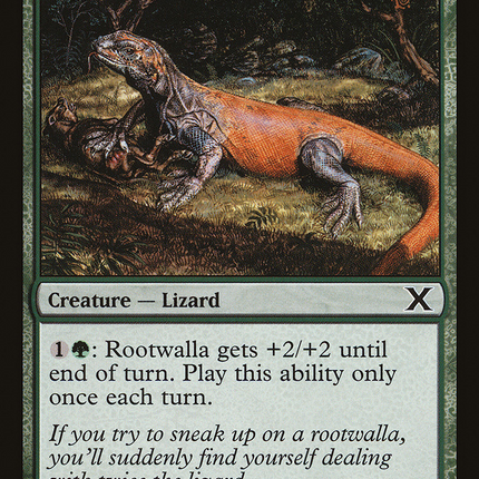 Rootwalla (10E-293) - Tenth Edition Foil