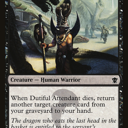 Dutiful Attendant (DTK-099) - Dragons of Tarkir