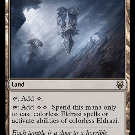 Eldrazi Temple (M3C-339) - Modern Horizons 3 Commander Foil