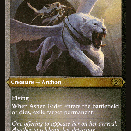 Ashen Rider (Foil Etched) (2X2-472) - Double Masters 2022 Foil