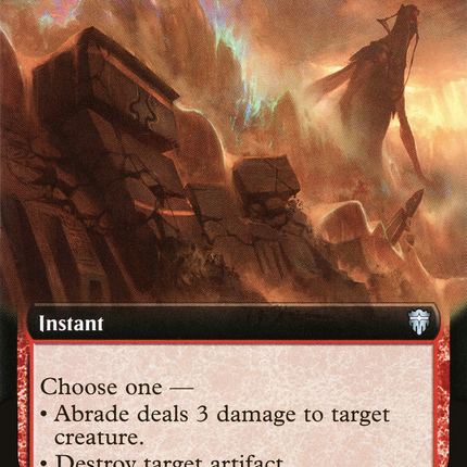 Abrade (CMR-659) - Commander Legends: (Extended Art) Foil