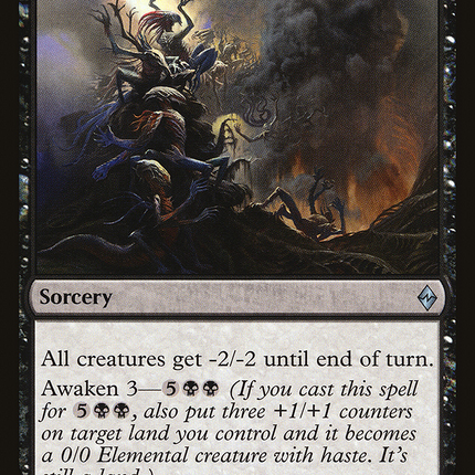 Rising Miasma (BFZ-122) - Battle for Zendikar Foil