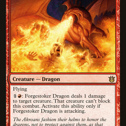 Forgestoker Dragon (BNG-098) - Born of the Gods