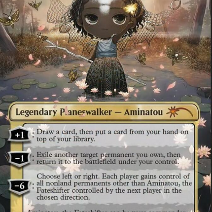 Aminatou, the Fateshifter (SLD-1421) - Secret Lair Drop (Borderless)
