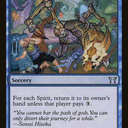 Cut the Tethers (CHK-056) - Champions of Kamigawa Foil
