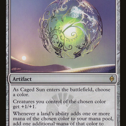 Caged Sun (NPH-132) - New Phyrexia Foil