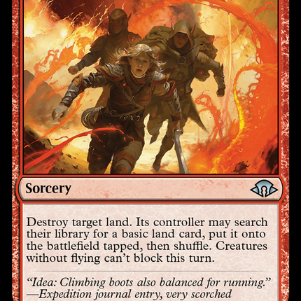 Sundering Eruption // Volcanic Fissure (MH3-248) - Modern Horizons 3 Foil