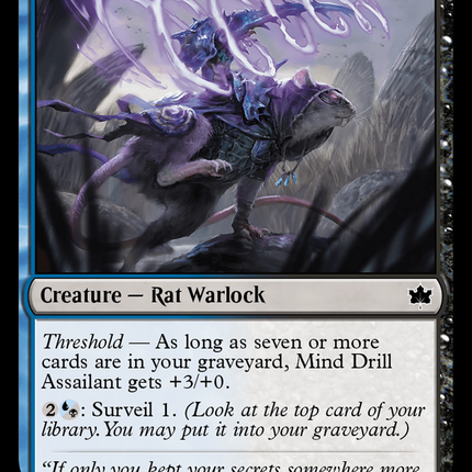 Mind Drill Assailant (BLB-225) - Bloomburrow