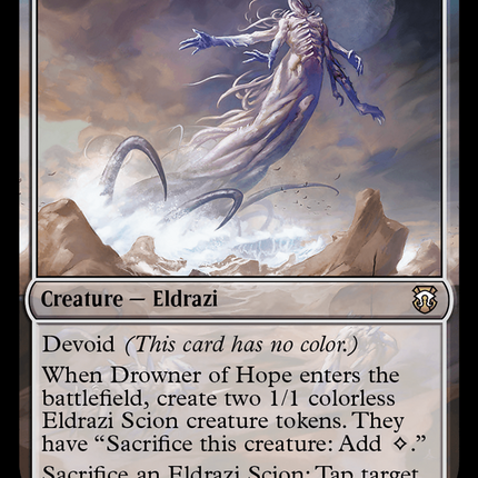 Drowner of Hope (M3C-182) - Modern Horizons 3 Commander: (devoid) Foil