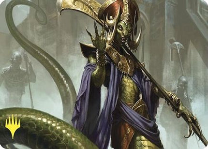 Sidisi, Brood Tyrant Art Card (Gold-Stamped) (ASCMM-029) - Art Series: Commander Masters