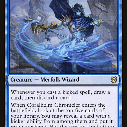 Coralhelm Chronicler (ZNR-054) - Zendikar Rising