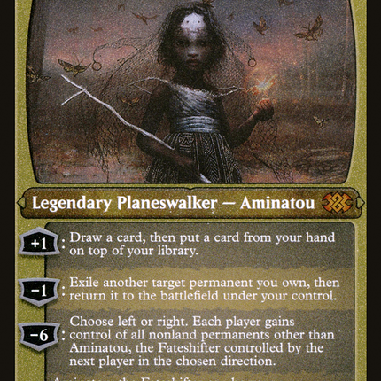 Aminatou, the Fateshifter (Foil Etched) (2X2-468) - Double Masters 2022 Foil
