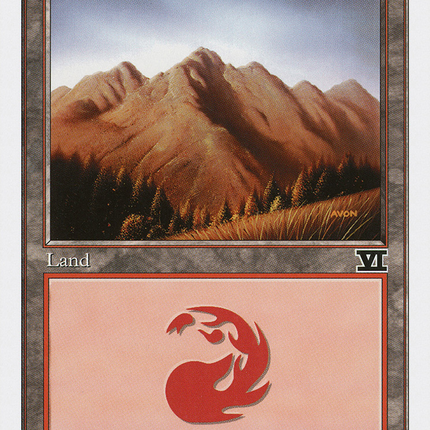 Mountain (344) (6ED-344) - Classic Sixth Edition