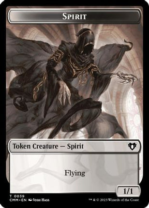 Spirit (0039) // Goblin Double-Sided Token (CMM-39 // 27) - Commander Masters Foil