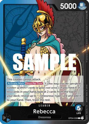 Rebecca (039) (OP04-039) - Kingdoms of Intrigue