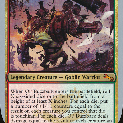 Ol' Buzzbark (UST-134) - Unstable