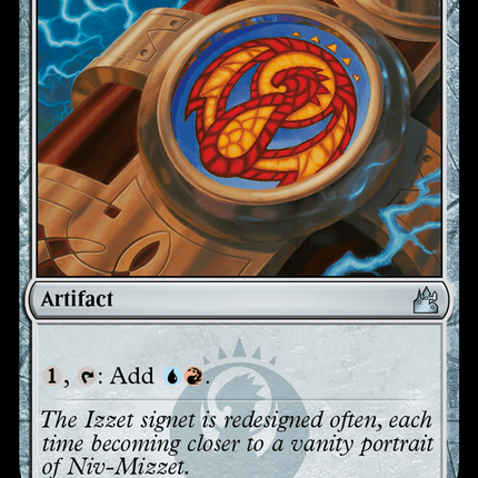 Izzet Signet (RVR-261) - Ravnica Remastered Foil