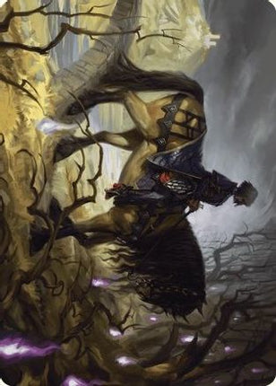 Rowan's Grim Search Art Card (ASWOE-013) - Art Series: Wilds of Eldraine