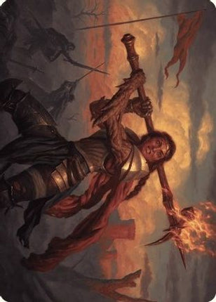 Imodane, the Pyrohammer Art Card (ASWOE-018) - Art Series: Wilds of Eldraine