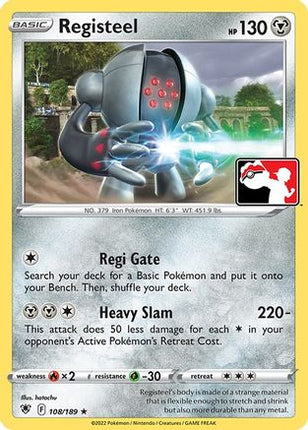 Registeel/189  Prize Pack Series Cards - Rare