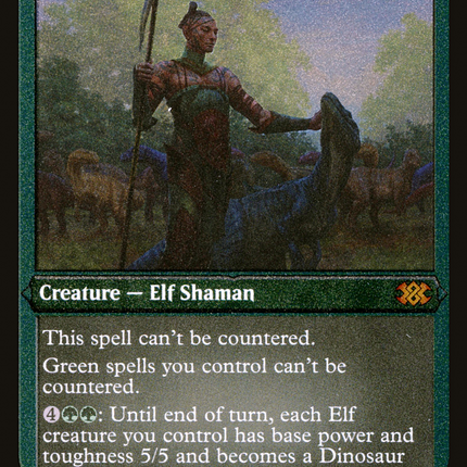 Allosaurus Shepherd (Foil Etched) (2X2-457) - Double Masters 2022 Foil