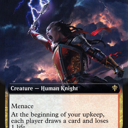 Stormfist Crusader (ELD-383) - Throne of Eldraine: (Extended Art)