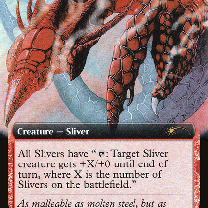 Magma Sliver (SLD-641) - Secret Lair Drop: (Extended Art) Foil
