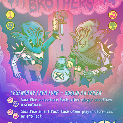 Shattergang Brothers (SLD-1315) - Secret Lair Drop (Borderless) Foil