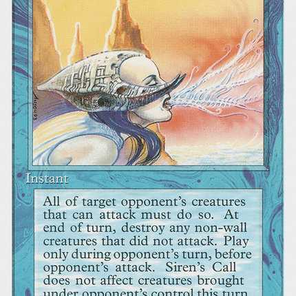 Siren's Call (4ED-) - Fourth Edition