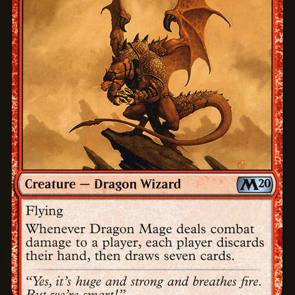 Dragon Mage (M20-135) - Core Set 2020
