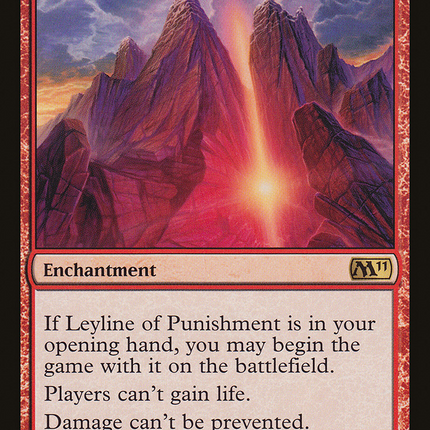 Leyline of Punishment (M11-148) - Magic 2011 Foil