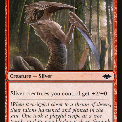 Cleaving Sliver (MH1-121) - Modern Horizons Foil