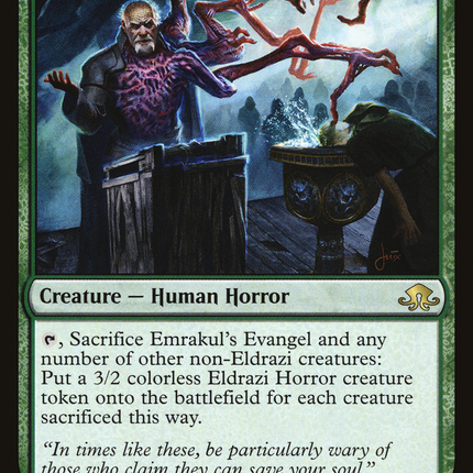 Emrakul's Evangel (EMN-156) - Eldritch Moon Foil