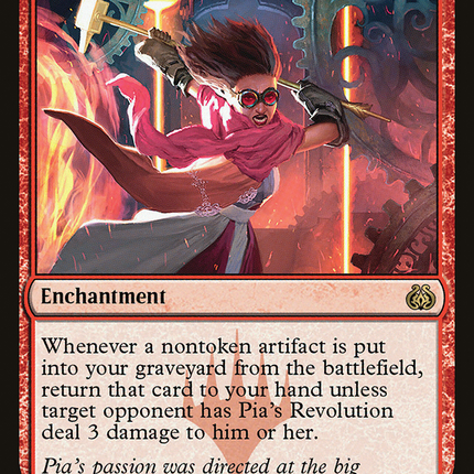 Pia's Revolution (AER-091) - Aether Revolt Foil