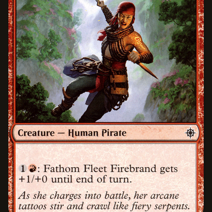 Fathom Fleet Firebrand (XLN-142) - Ixalan Foil