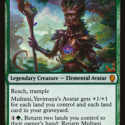 Multani, Yavimaya's Avatar (DOM-174) - Dominaria Foil