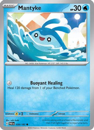 Mantyke 039/182  - Reverse Holofoil SV04 Paradox Rift - Common