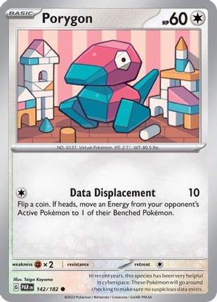 Porygon 142/182  SV04 Paradox Rift - Common